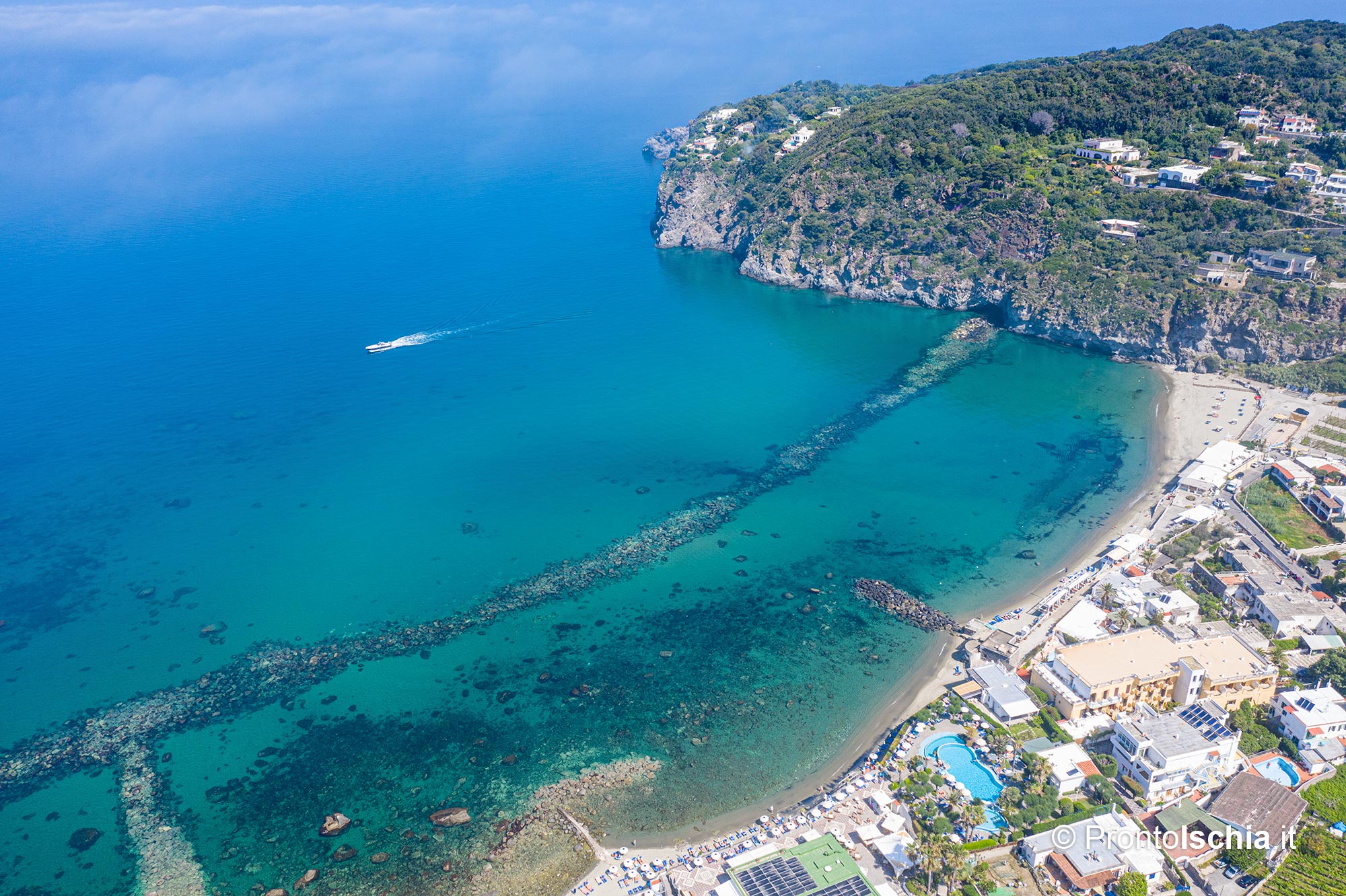 Spiaggia di San Francesco vista dall'alto